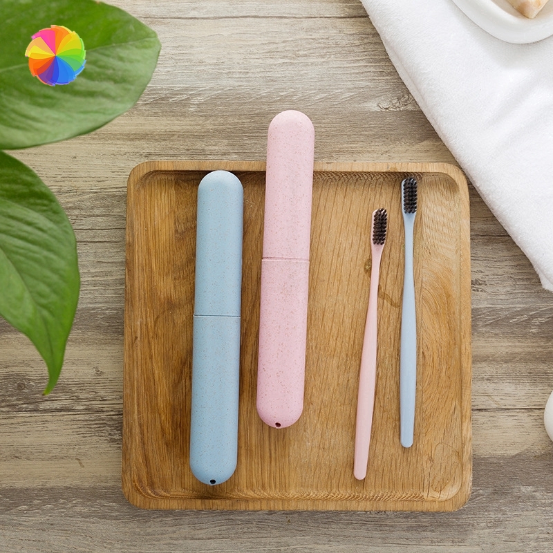 Hộp đựng bàn chải đánh răng bằng rơm lúa mì