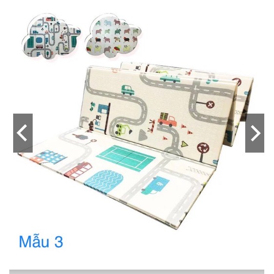 Thảm Xốp Silicone XPE 2 Mặt Cao Cấp 1.8m*2m ngẫu nhiên mẫu
