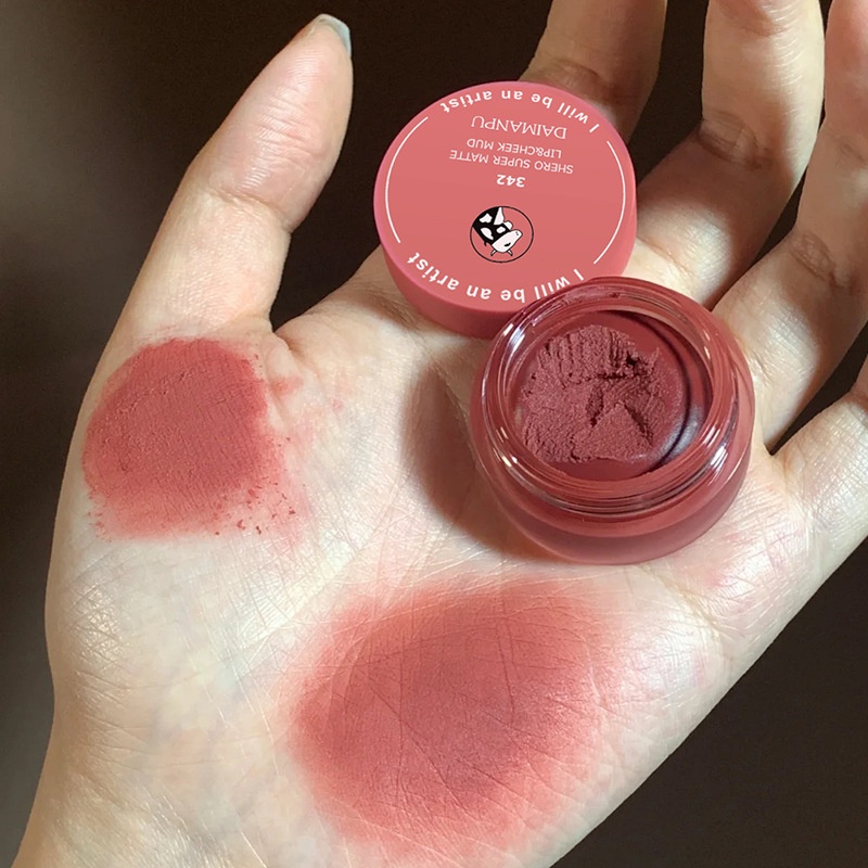 Son Môi Màu Nhung Kèm Cọ DAIMANPU