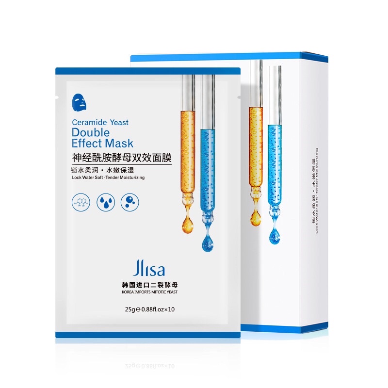 Mặt nạ giấy cấp ẩm dưỡng trắng da cung cấp collagel mask JLISA nội địa Trung | BigBuy360 - bigbuy360.vn