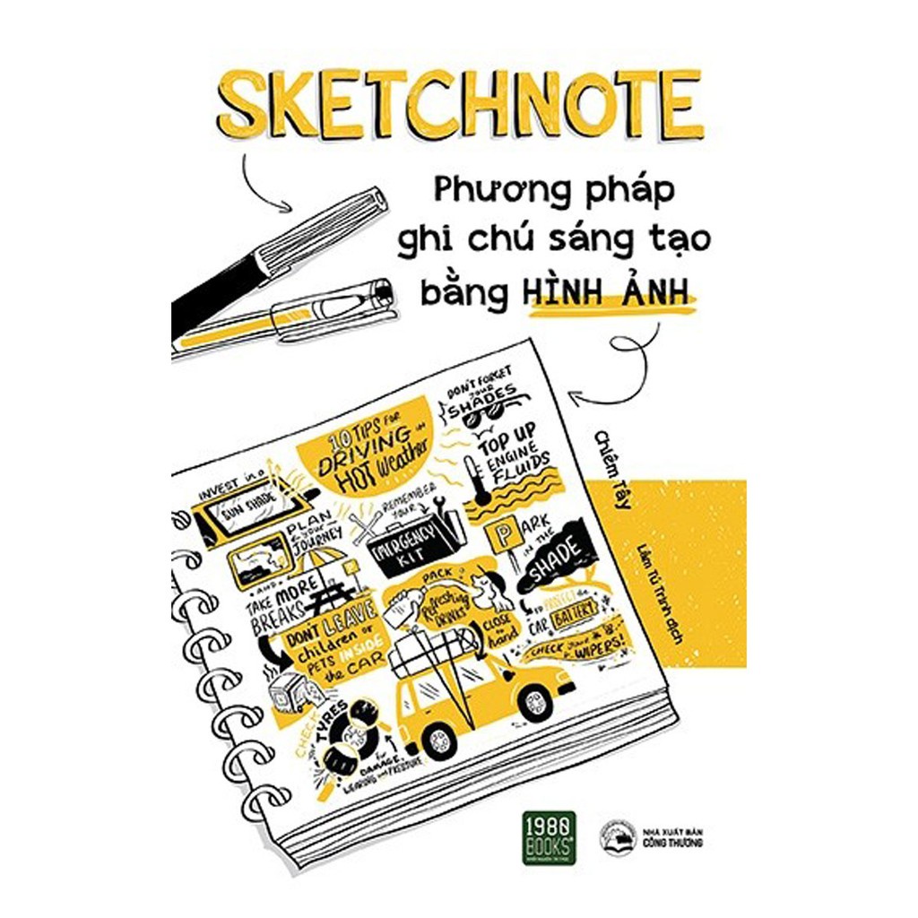 Sách - Sketchnote - Phương Pháp Ghi Chú Sáng Tạo Bằng Hình Ảnh - TTR Bookstore