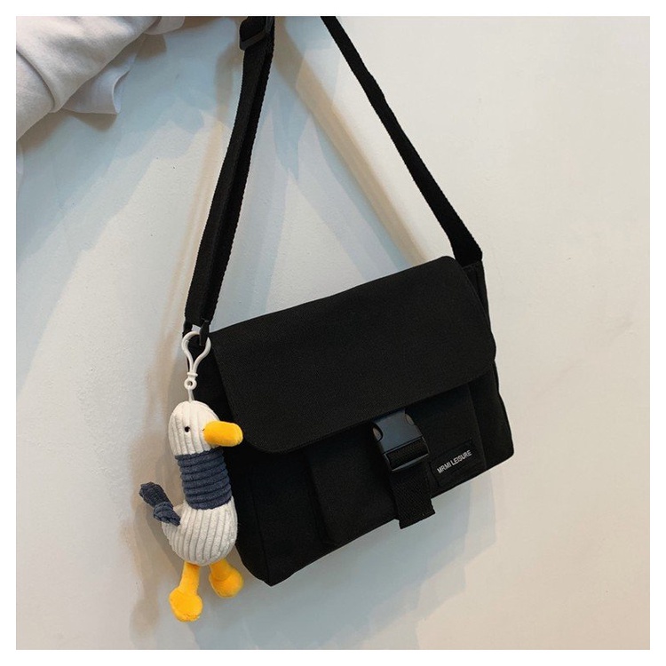 Túi Xách Canvas Đeo Vai Thời Trang Xu Hướng Cho Học Sinh