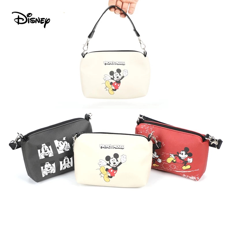 Túi Đựng Mỹ Phẩm Bằng Pvc Chống Thấm Nước In Hình Chuột Mickey Disney 2022 Tiện Dụng