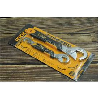 Bộ mỏ lết đa năng Ingco HBWS110808