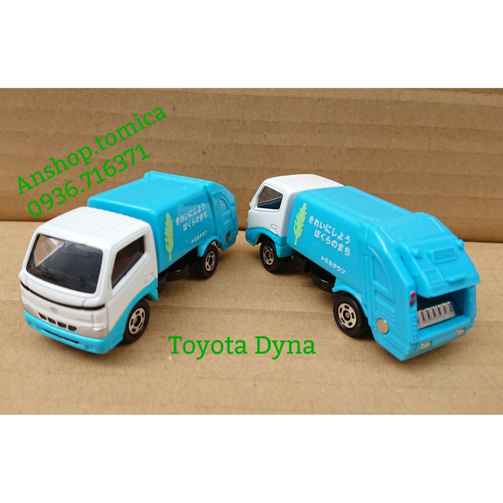 XE MÔ HÌNH TOMICA NHẬT BẢN - XE CHỞ RÁC