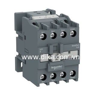 Contactor Schneider LC1E0910 3P 9A coil 220VAC mã LC1E0910M5
