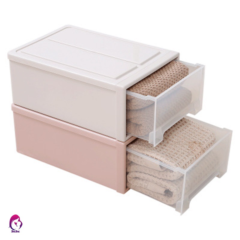 ♦♦ Drawer Type Shoe Box Thickened Transparent Foldable Shoe Storage Box Save Space Plastic Organizer