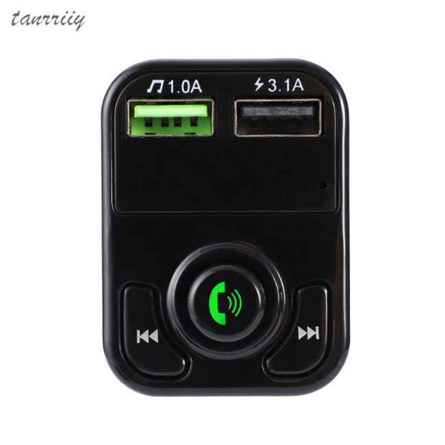 Máy Nghe Nhạc Mp3 Bluetooth Tích Hợp Khe Cắm Thẻ Nhớ Hai Cổng Usb Cho Xe Hơi