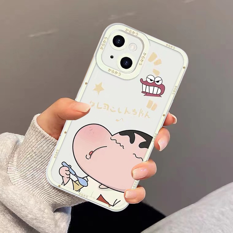 Ốp Điện Thoại Silicon Tpu Mềm Trong Suốt In Hình Hoạt Hình Cho Iphone 11 12 13 Pro Max Xr X Xs Max 6 6s 7 8 plus