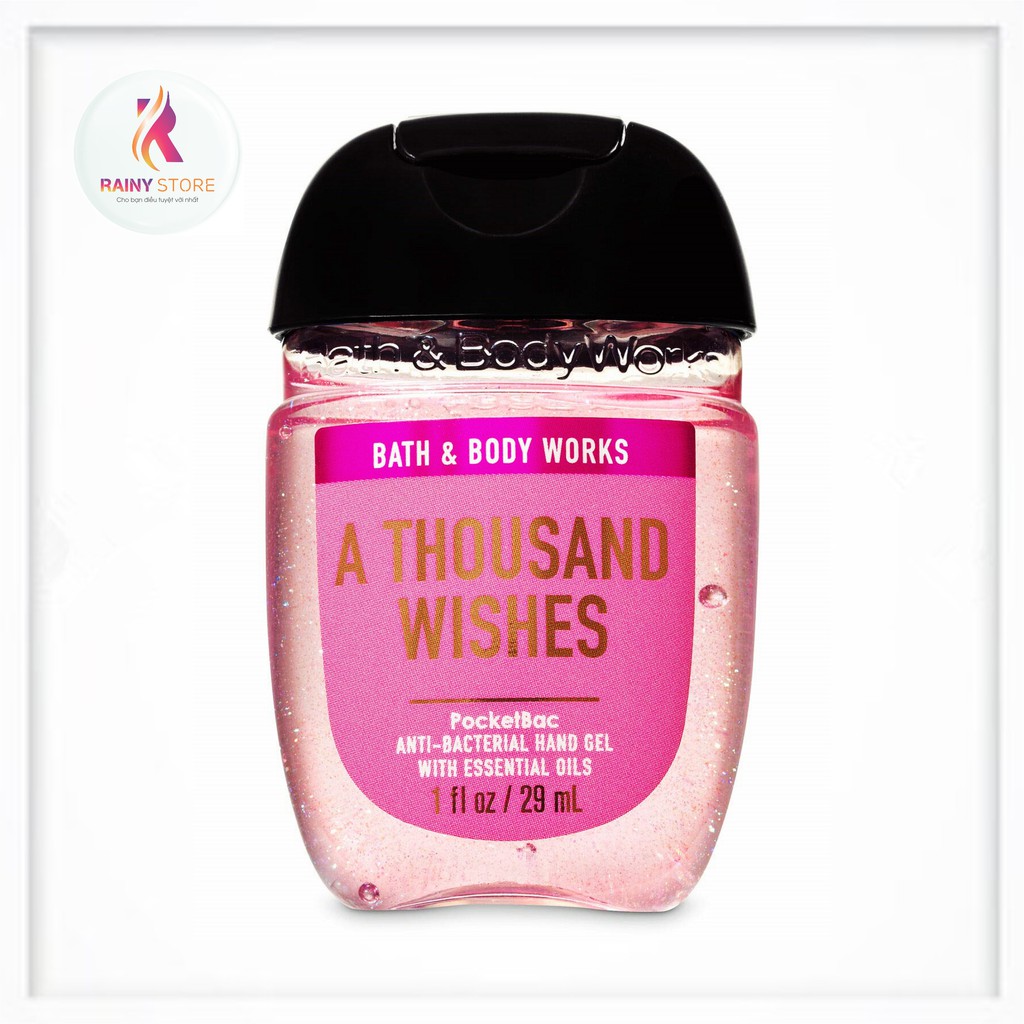 Gel rửa tay khô Bath & Body Works A Thousand Wishes 29ml | BigBuy360 - bigbuy360.vn
