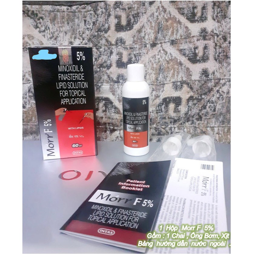 Thuốc mọc tóc Morr F5% Minoxidil & Finasteride