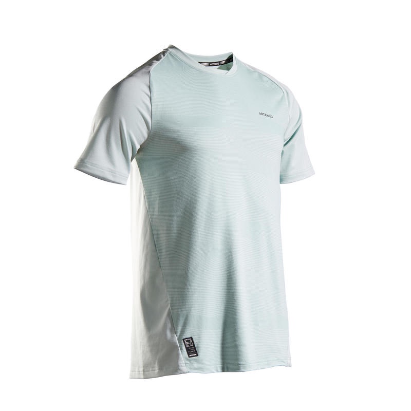 Áo thun tennis Decathlon ARTENGO TTS 500 Dry cho nam - Xanh Graphic size 2XL