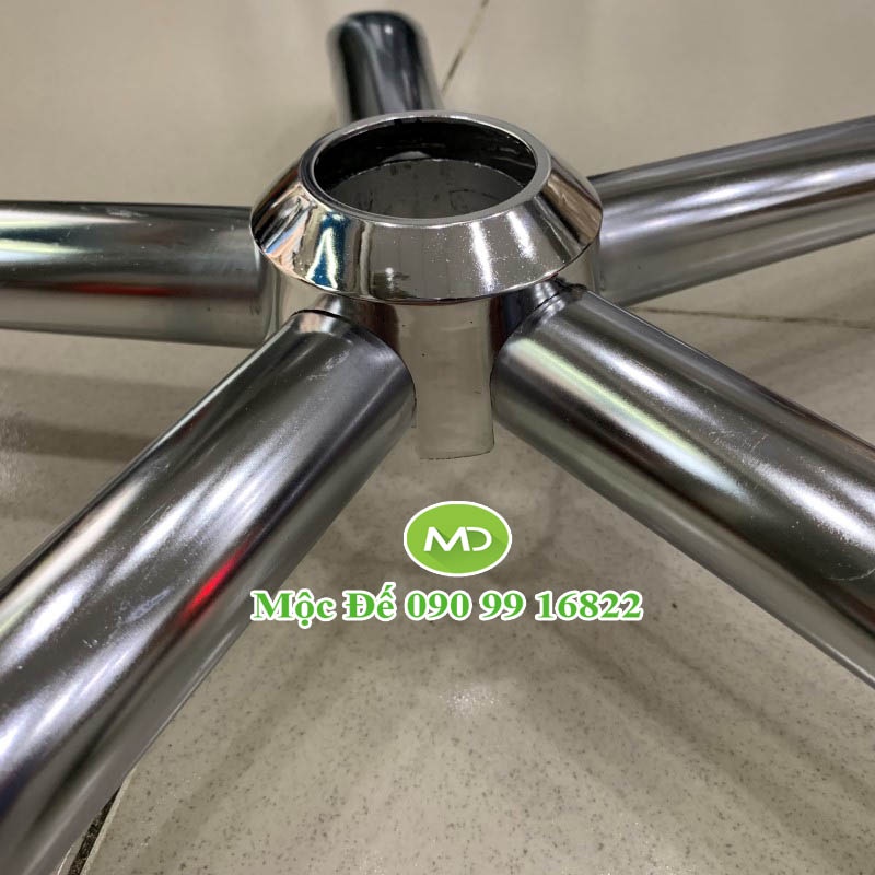Chân Ghế Xoay Văn Phòng Size 55cm - Chất Liệu Sắt Siêu Bền Lắp Vừa Các Loại Ghế Nhân Viên, Trưởng Phòng, Gaming