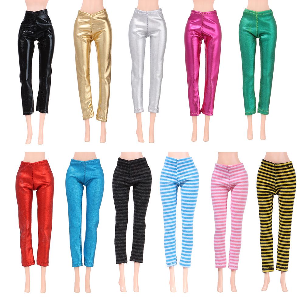 Quần Da PU Co Giãn Chất Lượng Cao Cho Búp Bê 11 Kiểu Tỷ Lệ 1/6