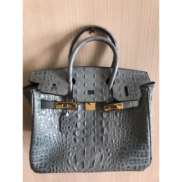 Sale Túi dahm Vân sấu 30cm