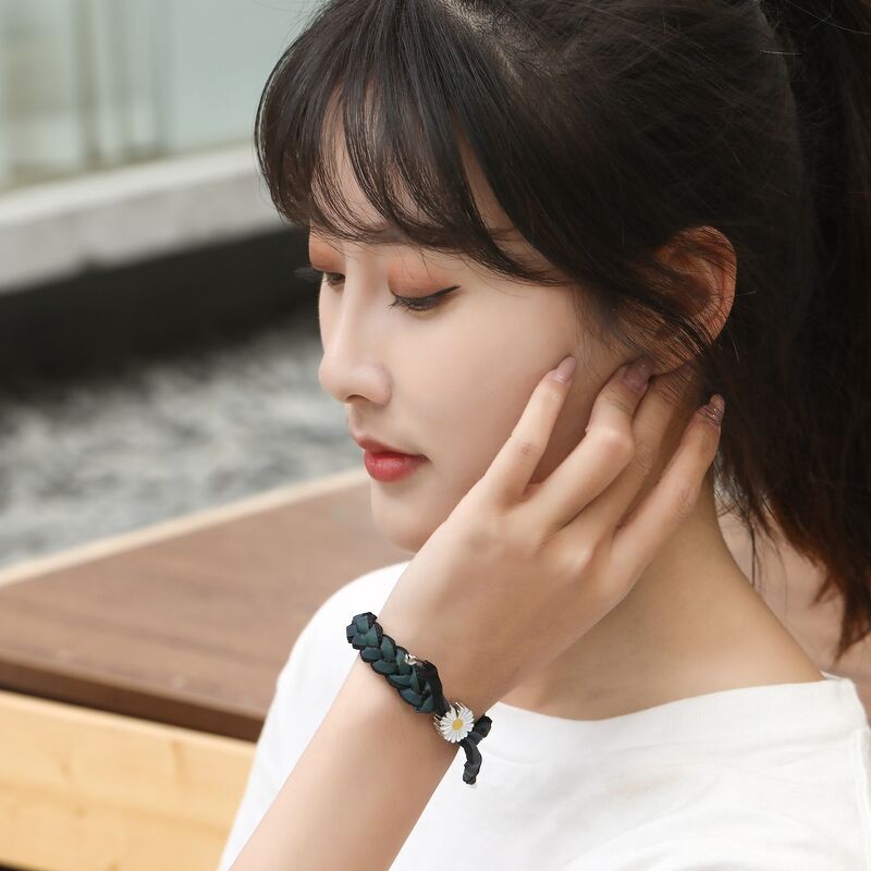 Vòng tay Unisex hoa cúc dành cho nam nữ Hot Trend PK12 Miucho | BigBuy360 - bigbuy360.vn