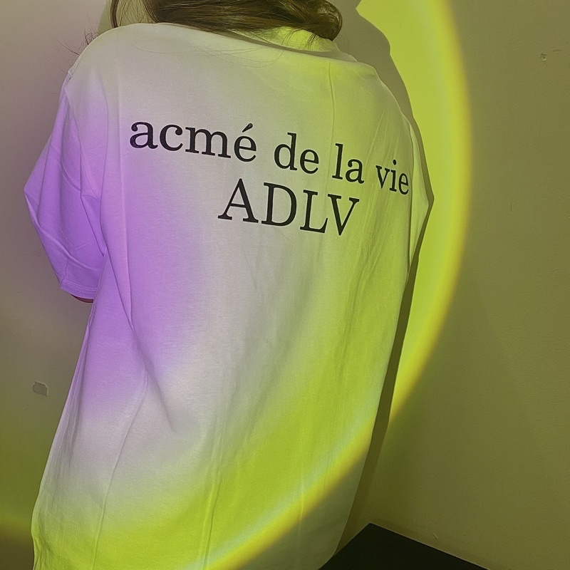 Áo adlv basic unisex. Full tag, túi original. Áo thun ADLV mẫu in chữ đơn giản, Allen FashionShop
