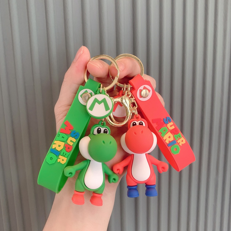 Móc Khóa Hình Yoshi 3D 6cm Dễ Thương