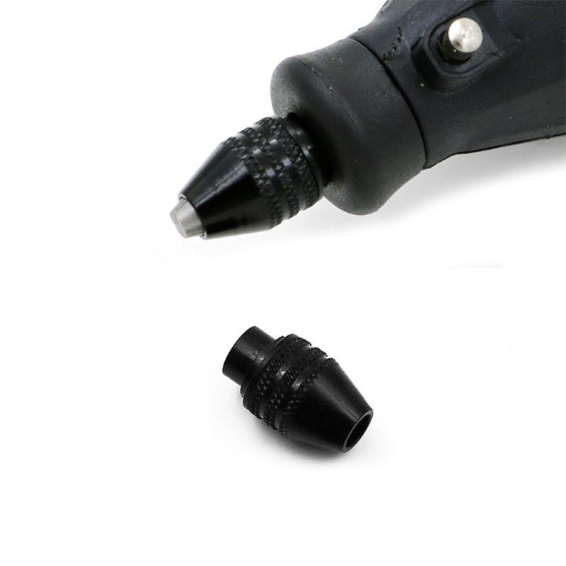 Đầu kẹp mũi khoan mài khắc mini M8 loại thông dụng đa năng cho máy khoan mài khắc , Dây Truyền Động :