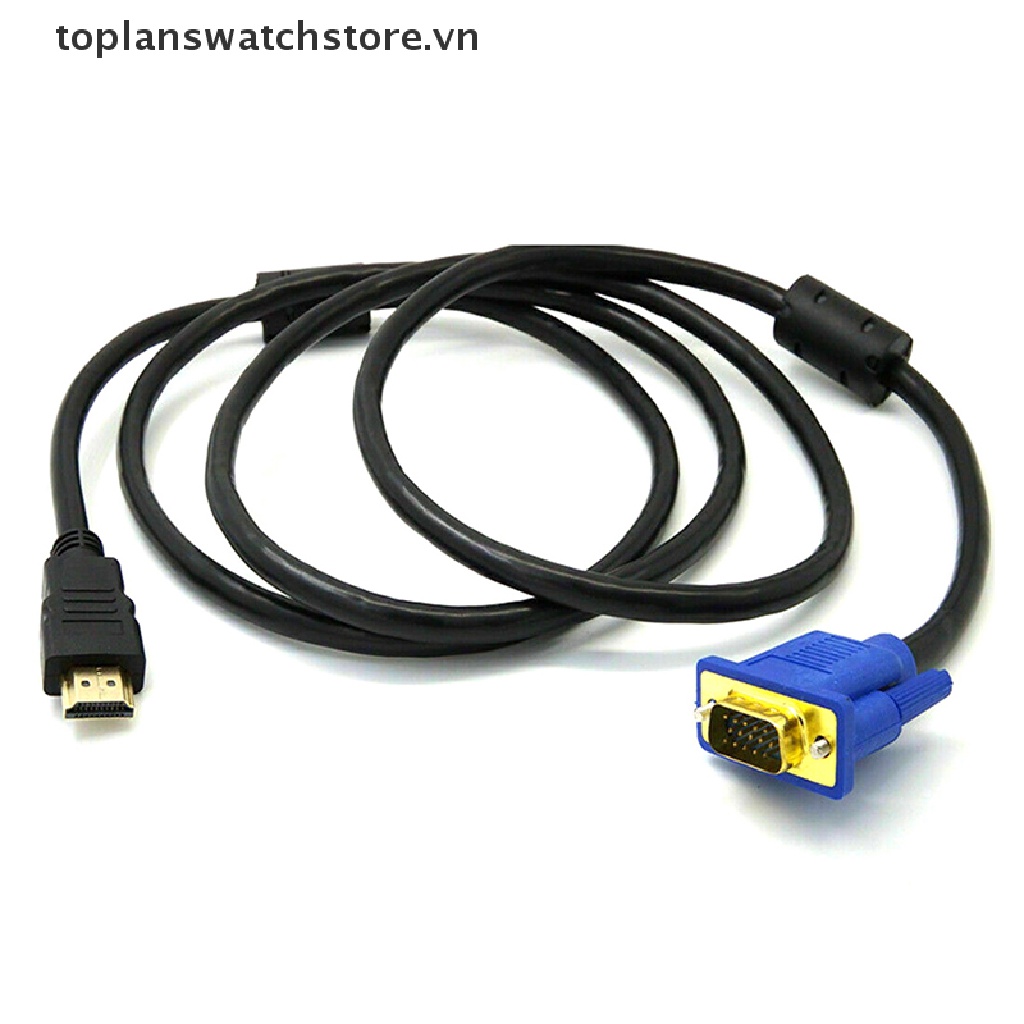 Cáp Chuyển Đổi HDMI Sang VGA Cho PC DVD 1080p HDTV 6FT