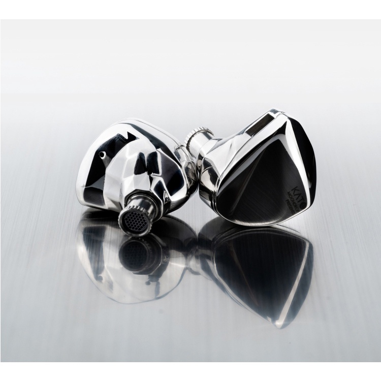 Tai nghe IEM Moondrop Kato - Hàng chính hãng, Trình điều khiển động 10mm-ULT, Cáp lõi đồng mạ bạc 4 sợi xoắn (SPC)