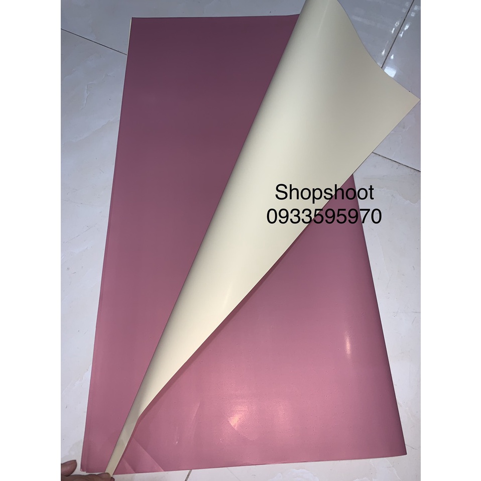 GIẤY BÓ HOA 2 MẶT