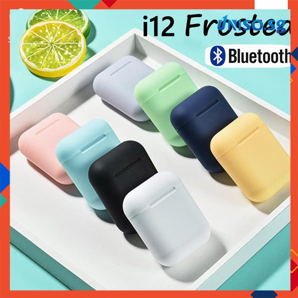 Linkee TWS Bluetooth Tai Nghe Không Dây inPods 12 Macaron Tai Nghe Cảm Ứng Thông Minh Trong-Tai Earbuds với Mic Âm Nhạc Thể Thao i12 headphone