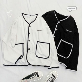 Áo khoác cardigan nỉ nữ hàn quốc