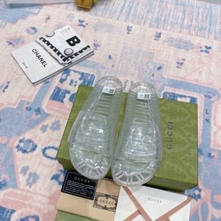 Dép_Gucci trong suốt full size Nam