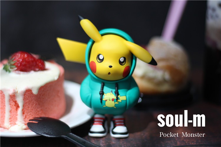 mô hình thời trang pikachu siêu dễ thường