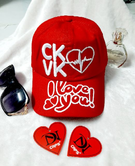 Nón kết nón lưỡi trai. Thêu vi tính.vk ck love you .(vợ chồng  )Cao cấp.