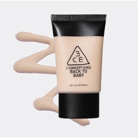 Kem Nền 3CE Back To Baby BB Cream SPF 35 30ml