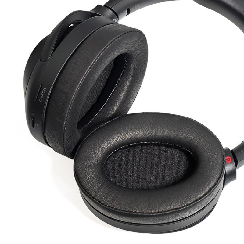 2 Miếng đệm thay thế chất liệu da thích hợp cho Sony WH-1000 XM3