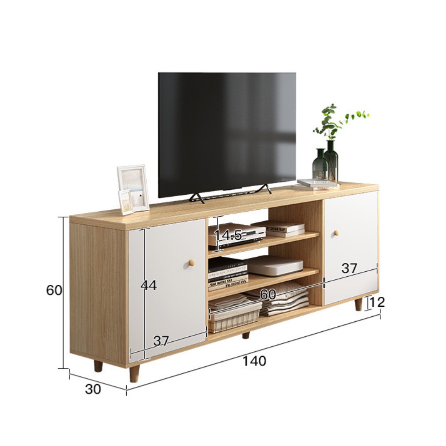 Kệ Tivi Phòng Khách GAPI Hiện Đại Dễ Dàng Kết Hợp Với Ghế Sofa và Bàn Trà - GP142