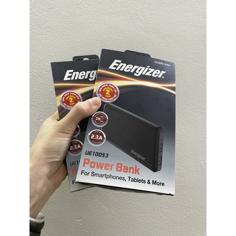 Pin dự phòng Energizer power bank 10.000mAh