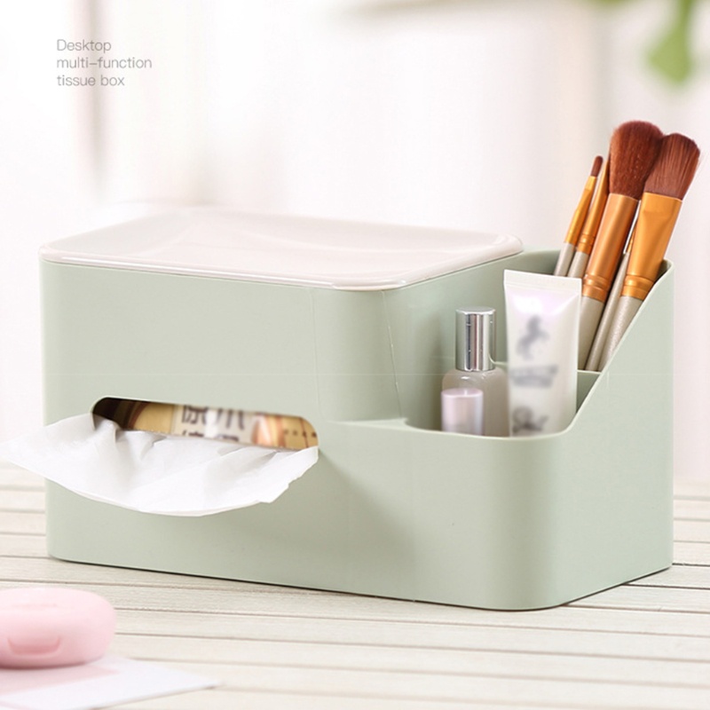 Hộp Đựng Khăn Giấy Điều Khiển Từ Xa Để Bàn Phong Cách Bắc Âu