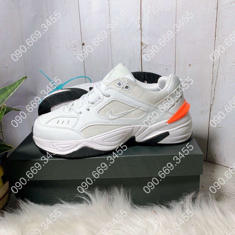 Giày sneaker thể thao tekno trắng nam nữ chuẩn 698