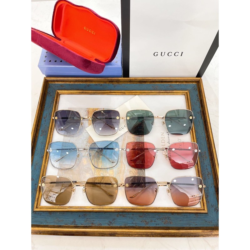 Kính mát nữ thương hiệu Gucci GG cao cấp nhiều màu thời trang cá tính