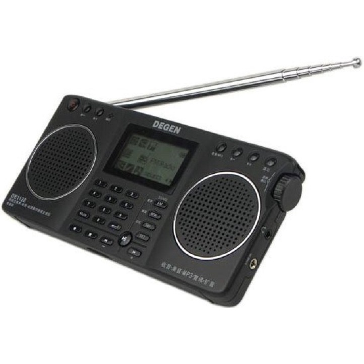 ĐÀI RADIO KỸ THUẬT SỐ AM/FM/SW , NGHE NHẠC , GHI ÂM STEREO DEGEN DE-1128 GIÁ HOT