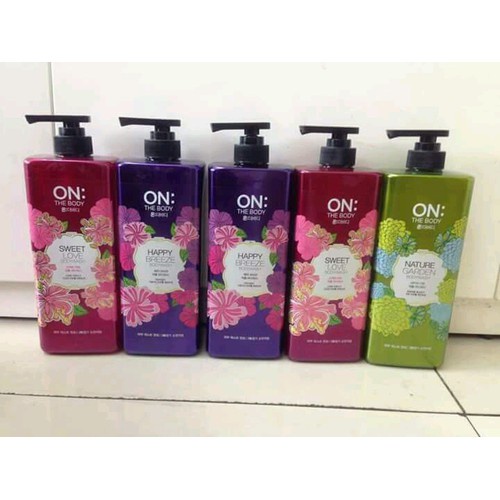 Sữa tắm On The Body Perfume Shower Body Wash 900ml