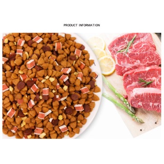 HẠT TRỘN PHÔ MAI , CÁ HỒI, THỊT BÒ CHO CHÓ - Hạt cho chó (Hạt captain) - 1kg5