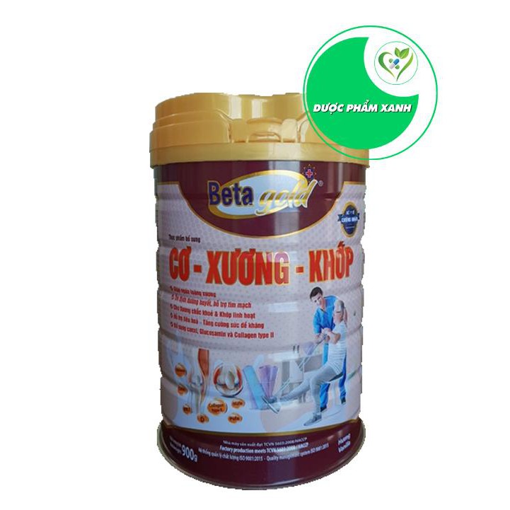 [Thực phẩm bổ sung] Sữa Bột BETAGOLD CƠ XƯƠNG KHỚP (Hộp 900g)