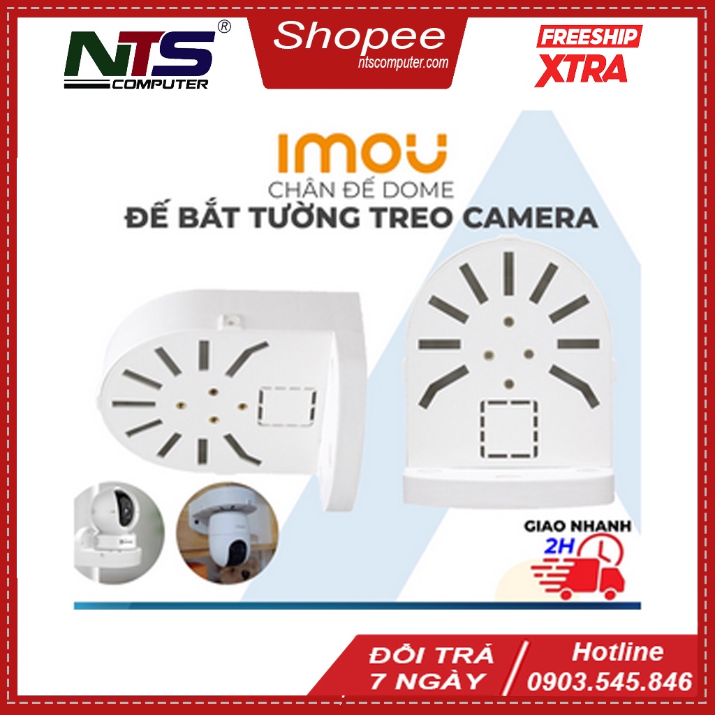 Chân Đế Camera Ezviz C6N, A22EP, Tapo C200 đa năng gắn tường, trần nhà... bằng nhựa chất lượng cao cấp