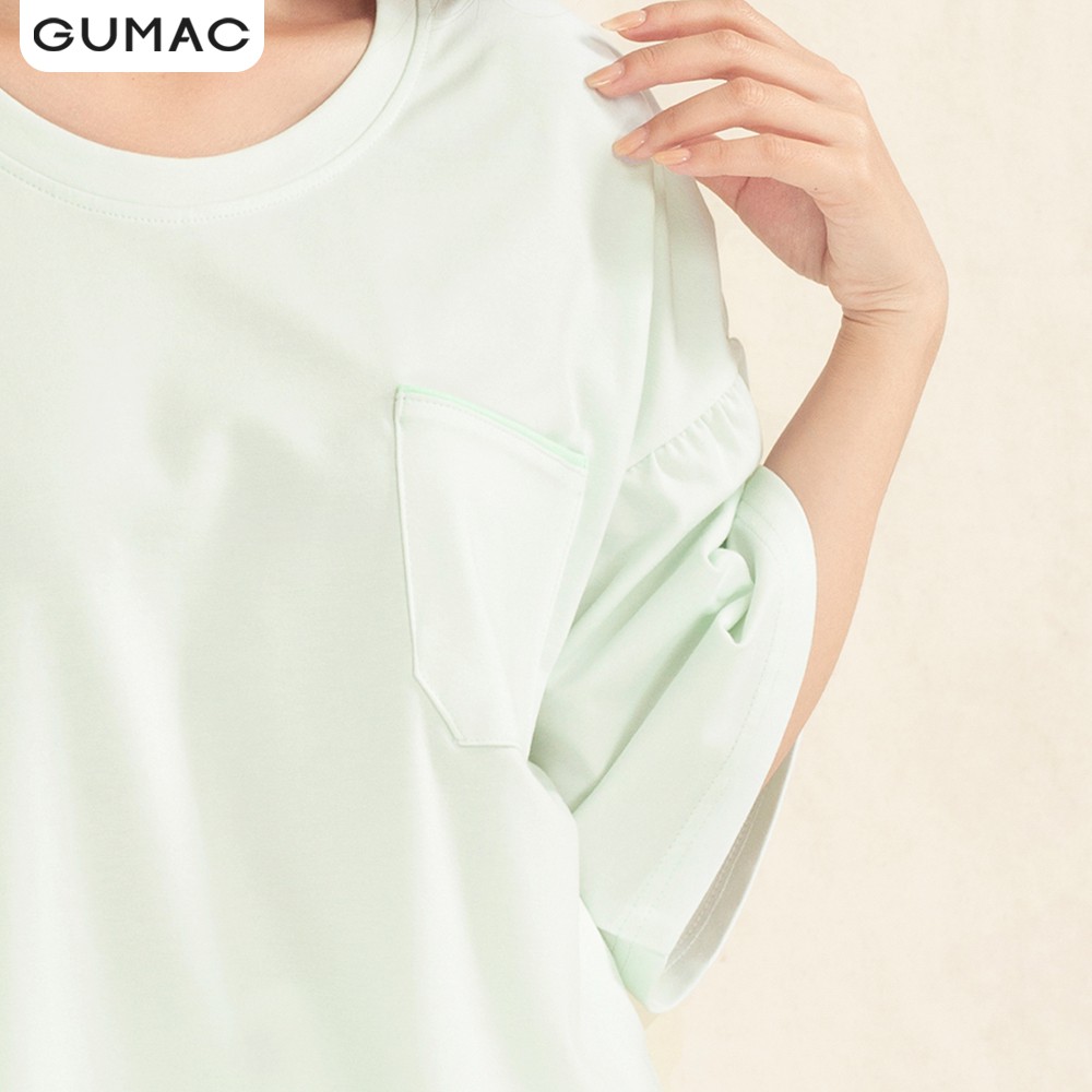 [Mã WABRGU100 giảm 15% đơn 249K tối đa 100k] Áo thun nữ tay phồng ATA1087 GUMAC | BigBuy360 - bigbuy360.vn