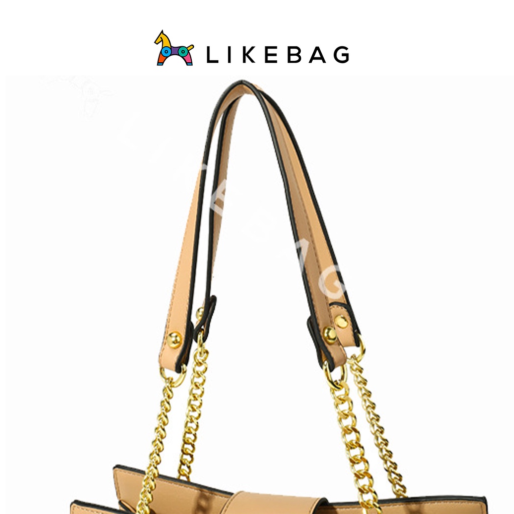 Túi nữ đeo chéo, kẹp nách thời trang LIKEBAG da PU dáng chữ nhật sang trọng CJ1004 - LIBAGI