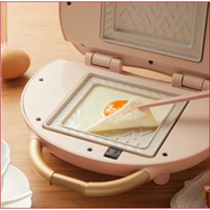Máy nướng bánh mỳ sanwich, máy nướng bánh chính hãng bear gồm 3 cặp khay model SMZ-C06V1