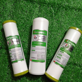 Bộ lõi 123 kangaroo 10 ing dùng cho máy lọc nước gia đình