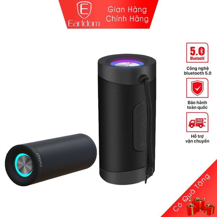 Loa Bluetooth mini Earldom ET-A20 Thiết kế trẻ trung âm thanh sống động nhỏ gọn dễ dàng mang theo