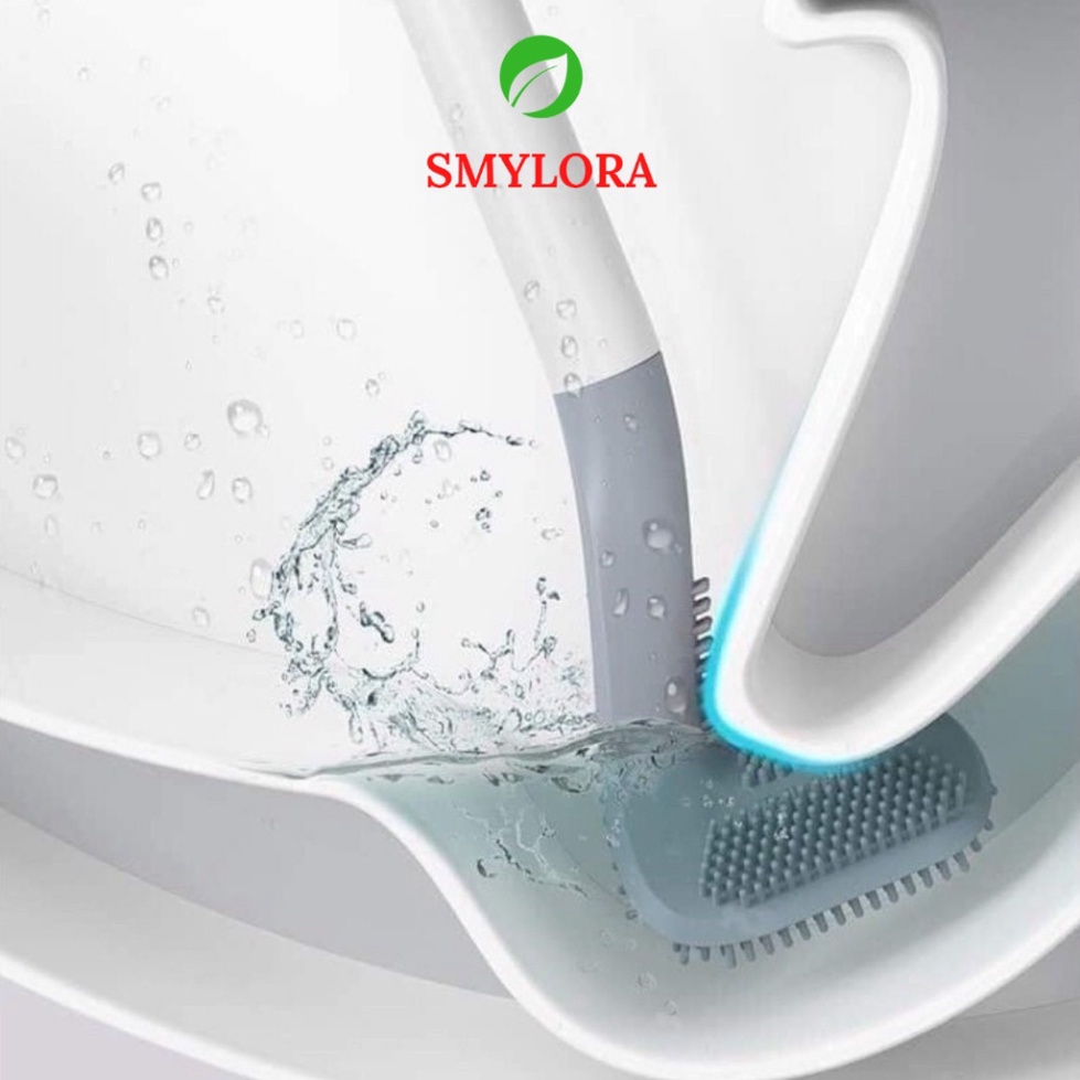 Cọ Toilet Silicon (mẫu mới nhất 2021) Chổi cọ rửa nhà vệ sinh bồn cầu