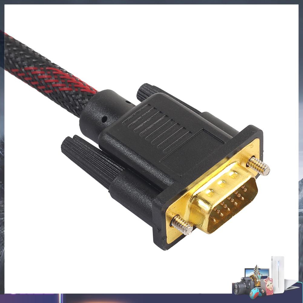Dây cáp kết nối Dvi-I24 + 5 chuyển đổi đầu cắm sang Vga 4.6ft chuyên dụng